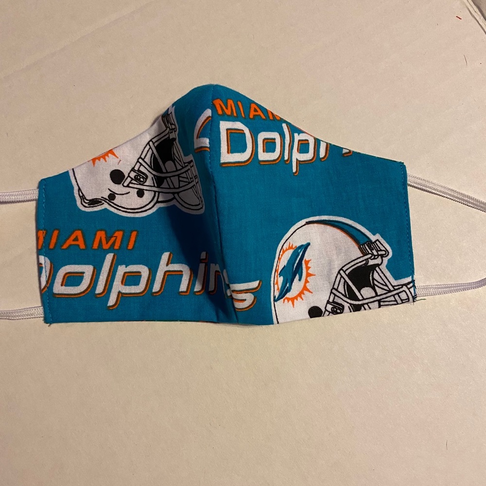 Miami Dolphins Double-sided Face Mask for Kids